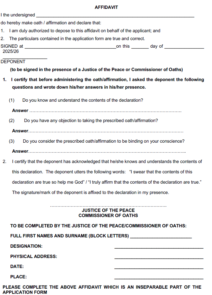 N7054 Affidavit