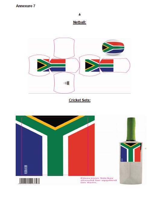 N4094 Annex 7 &nbsp;Netball &nbsp;Cricket Sets